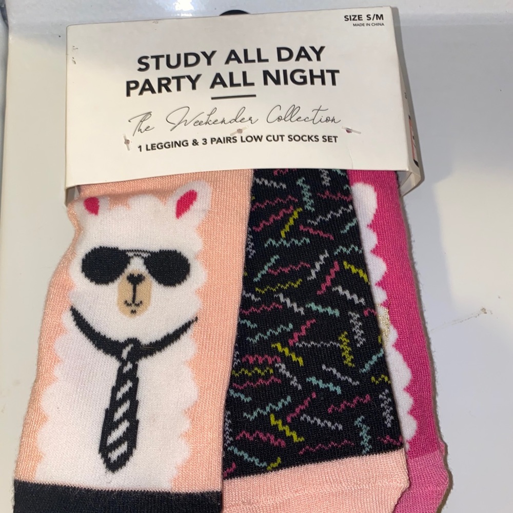 NWT Leggings and Socks Bundle